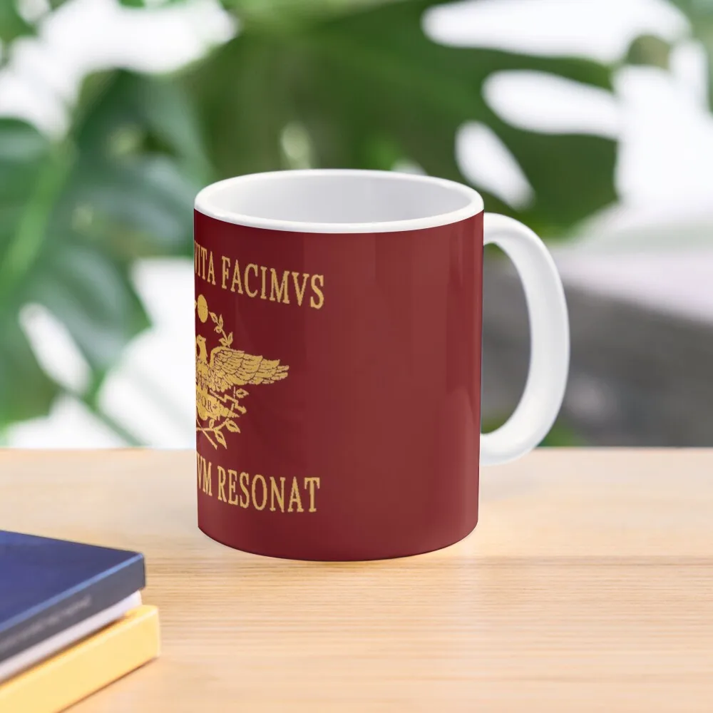 

What we do in life echoes in eternity Coffee Mug Funny Cups Thermal For Mug