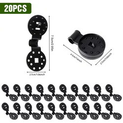 Versatile Outdoor Awning and Shade Cloth Clips - Heavy - Duty Garden and Camping Fasteners (20pcs)