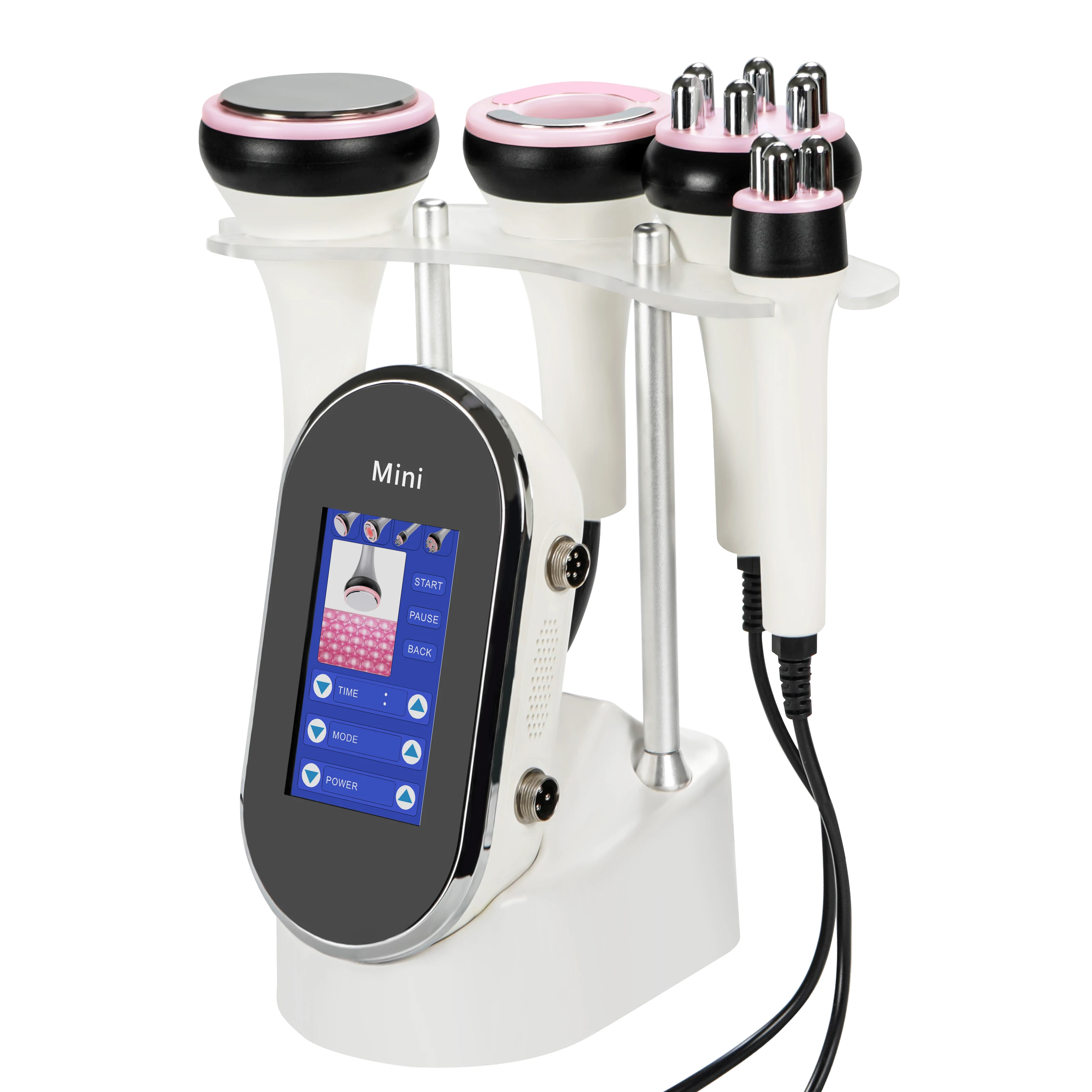 4 in 1 Facial Care 40K Cavitation Lipo Slimming Ultrasonic Liposuction Cavitation Machine Skin Tightening Lifting Device 4