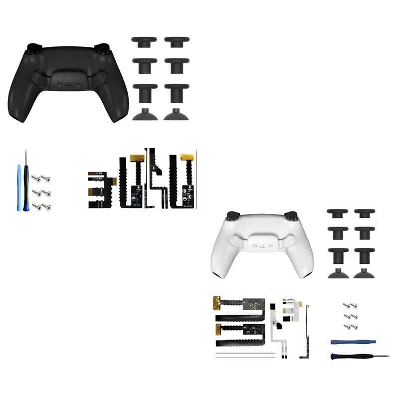 

Back Button For PS5 Controller With Joystick Button Kit Redesigned Shell Programable Rise Remap For PS5 BDM010/020/030