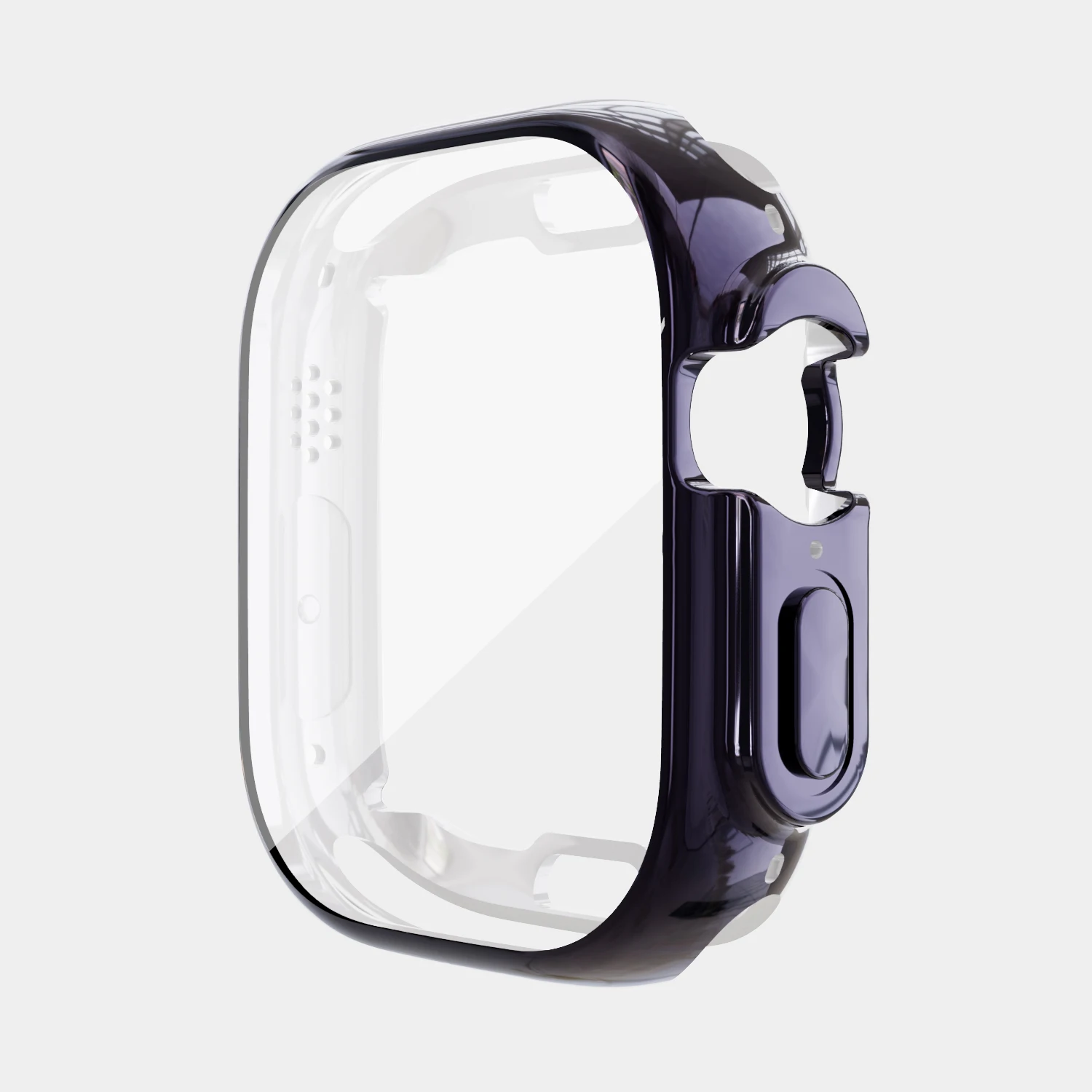 Premium Shockproof TPU Protective Case with Screen Protector for Apple Watch Ultra 49mm - Anti-Scratch Shell Cover