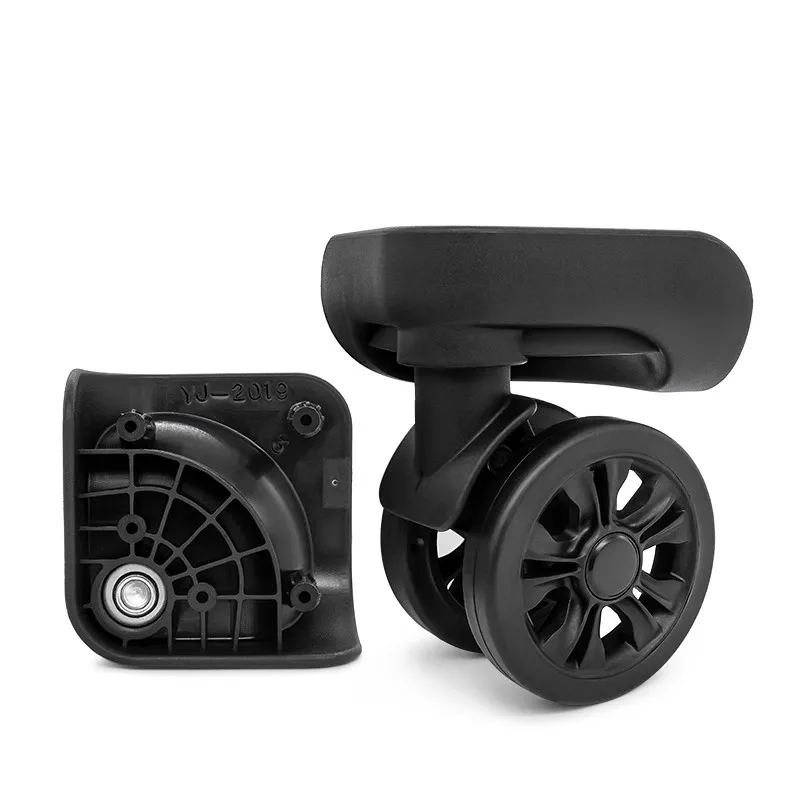 YJ2019 Reisegepäck Koffer Universal Rad Roller Zugstange Gepäckbox Lenkrollen Trolley Case Ersatzzubehör – Detail 1