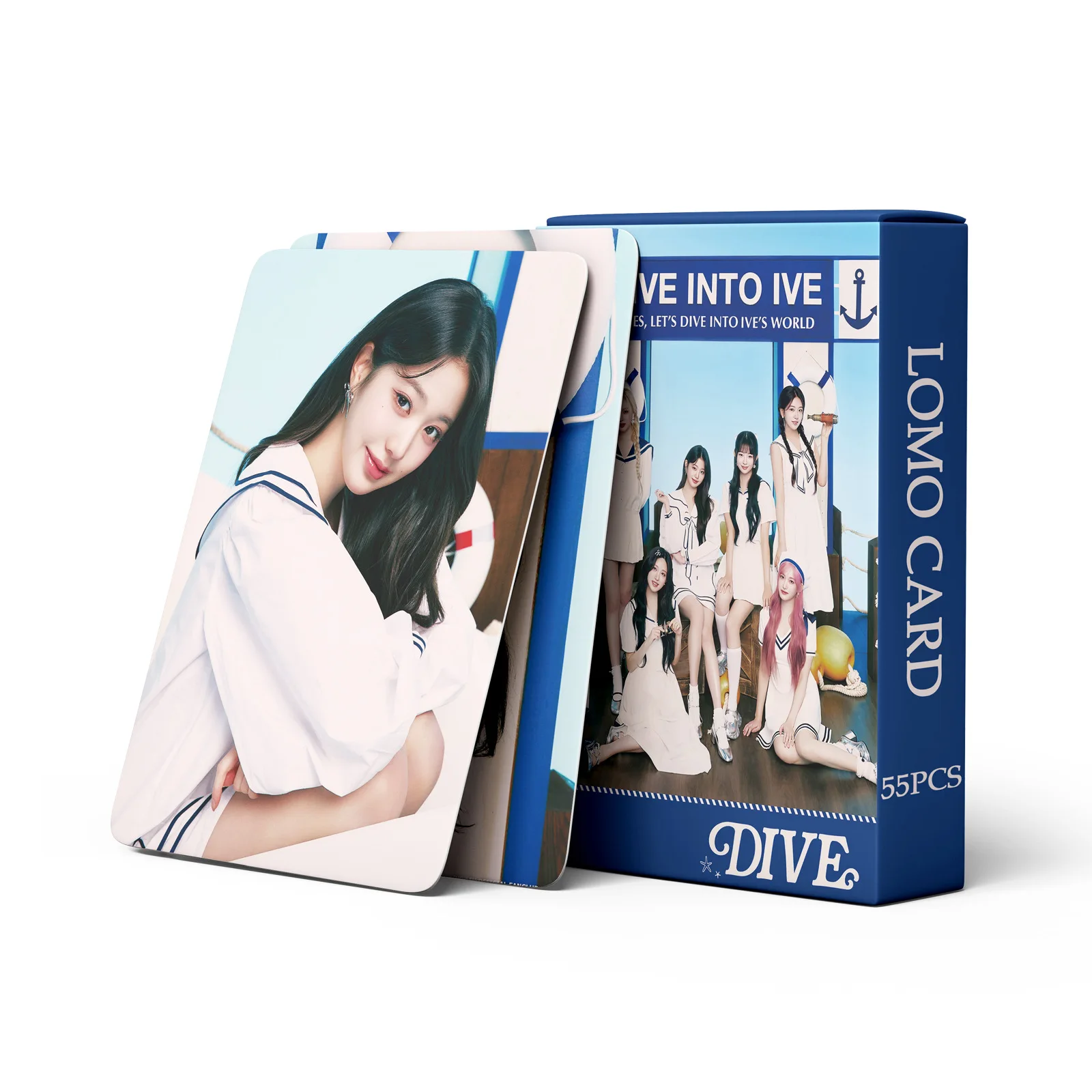 Kpop DIVE INTO IVE Photocards WonYoung Yujin EMPATHY lomo cards For Boys Girls Gift