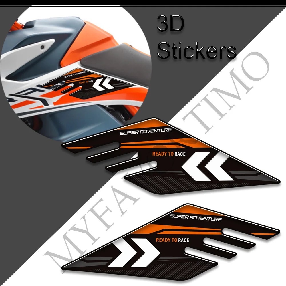 

2019 2020 2021 2022 For 890 Duke Adventure R Motorcycle 3D Stickers Decals Tank Pad Side Grips Gas Fuel Oil Kit Knee Protector