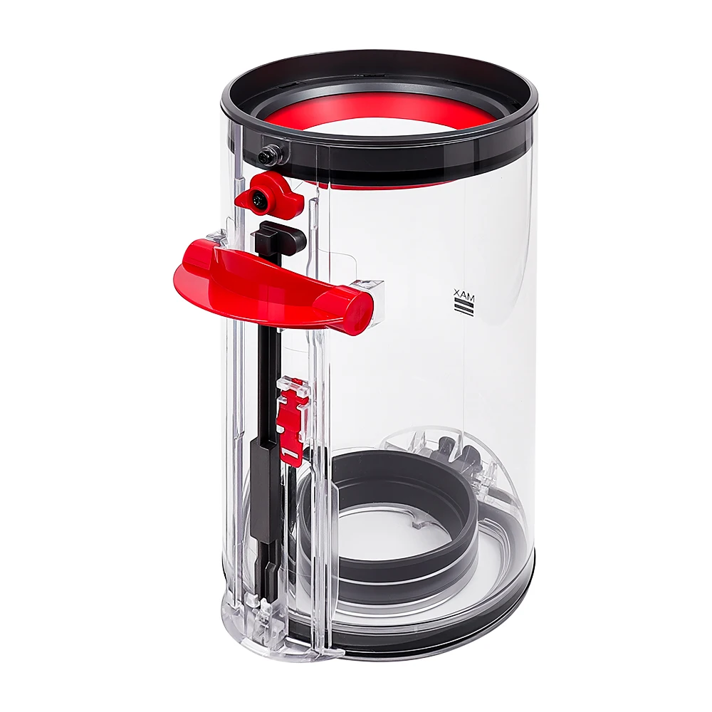 Universal Dust Bin Canister with Sealing Ring and Base Lid
