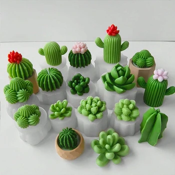 Succulent Silicone Mold 1
