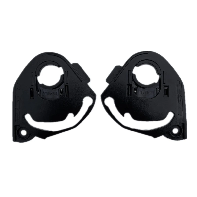 Haiki 1 Paire De Visières De Casque De Moto - Support D'objectif Pour FF300 FF325 - Base De Fixation De Lentille De Casque - Matériau PC - Pièces De