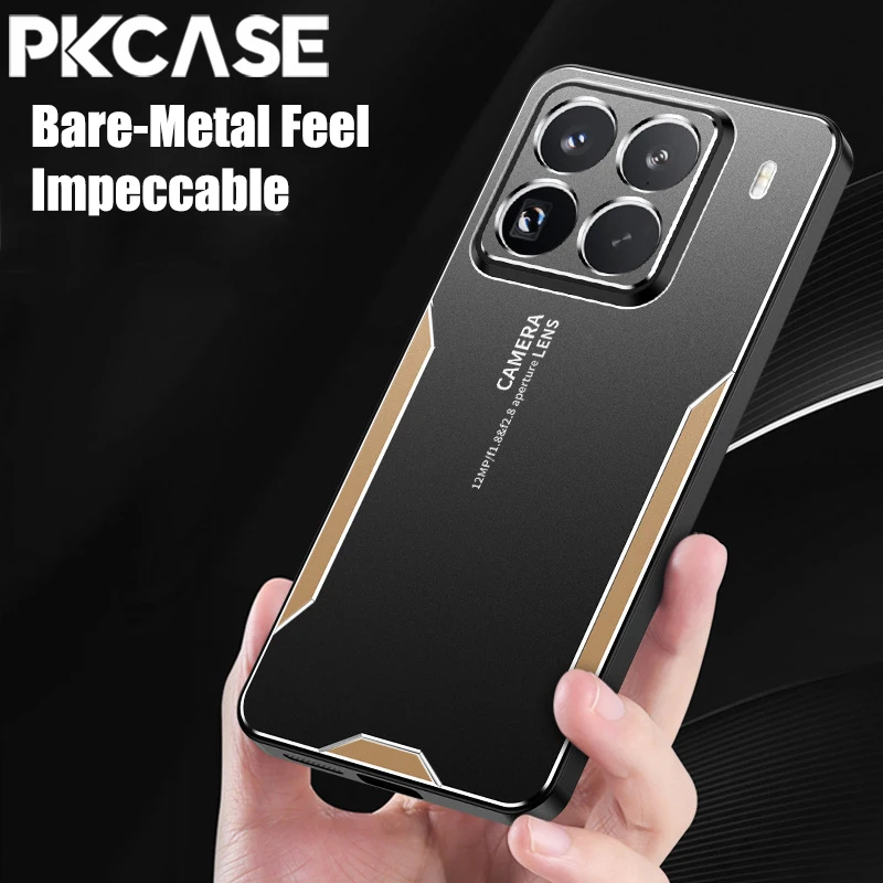 PKCASE Aluminum Alloy Shockproof Slim Metal Phone Cover