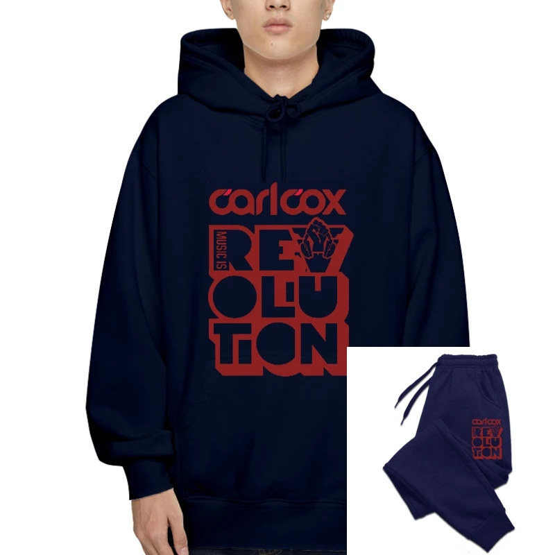 

Mens Short Outerwear CARL COX DJ TECHNO MUSIC IS REVOLUTION STATE IBIZA Drawstring