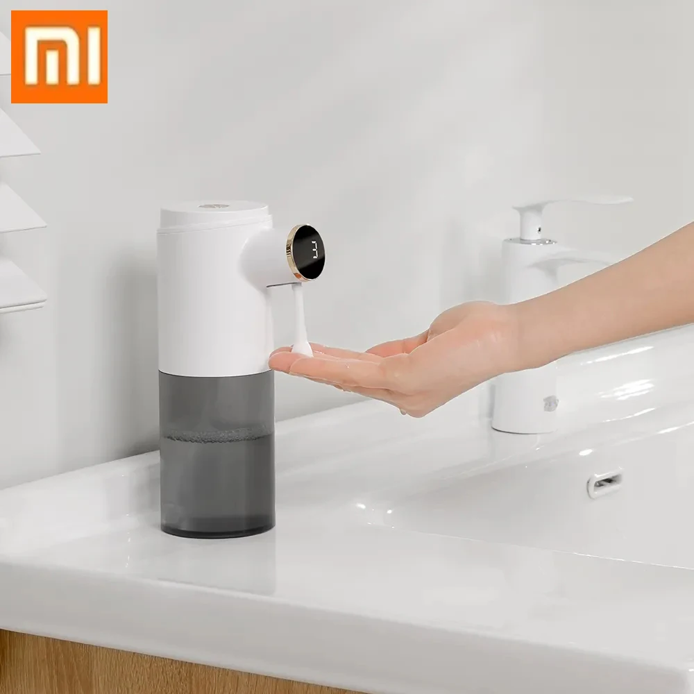 

Xiaomi New Automatic Foam Soap Dispenser Infrared Smart Sensor Soap Dispenser Bathroom Accessories Hand Detergent Automatic Disp