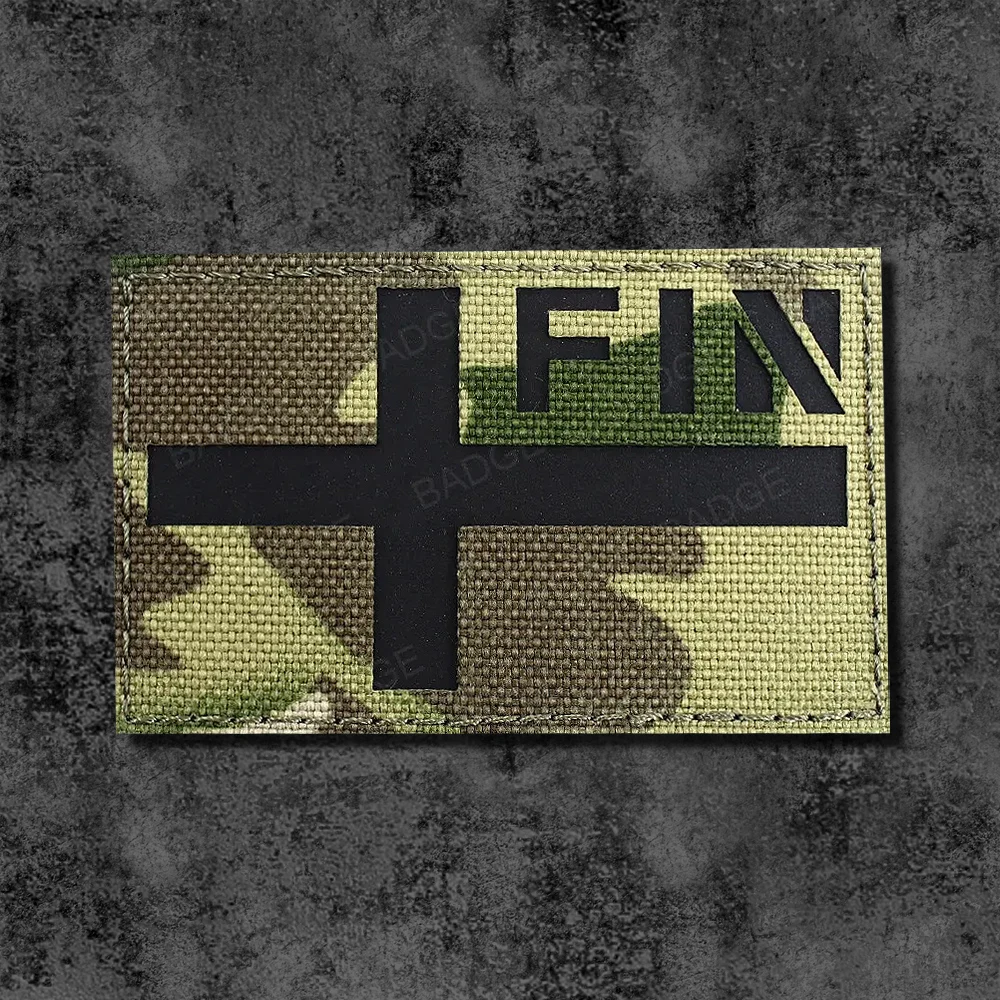 NLD Niederlande Frankreich Spanien US-Flagge Türkei Rumänien Italien Armband Emblem Brasilien UK Russland IR Infrarot reflektierende Patches Abzeichen – Detail 3