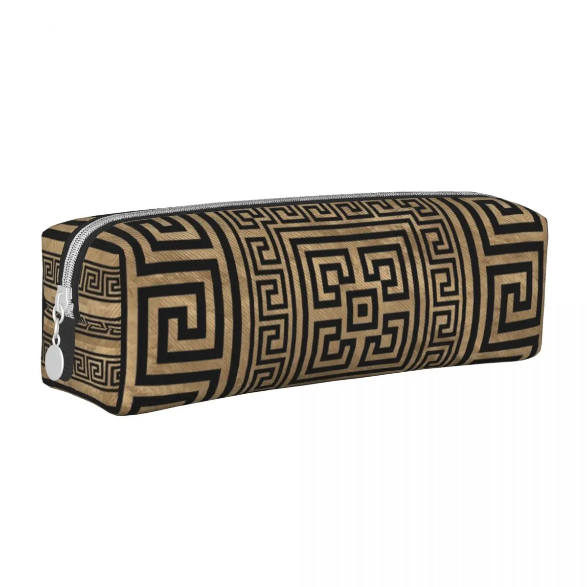 

Greek Key Ornament Greek Meander Pencil Case Pencil Pouch Pen Holder for Student Large Storage Bags Office Gift Stationery