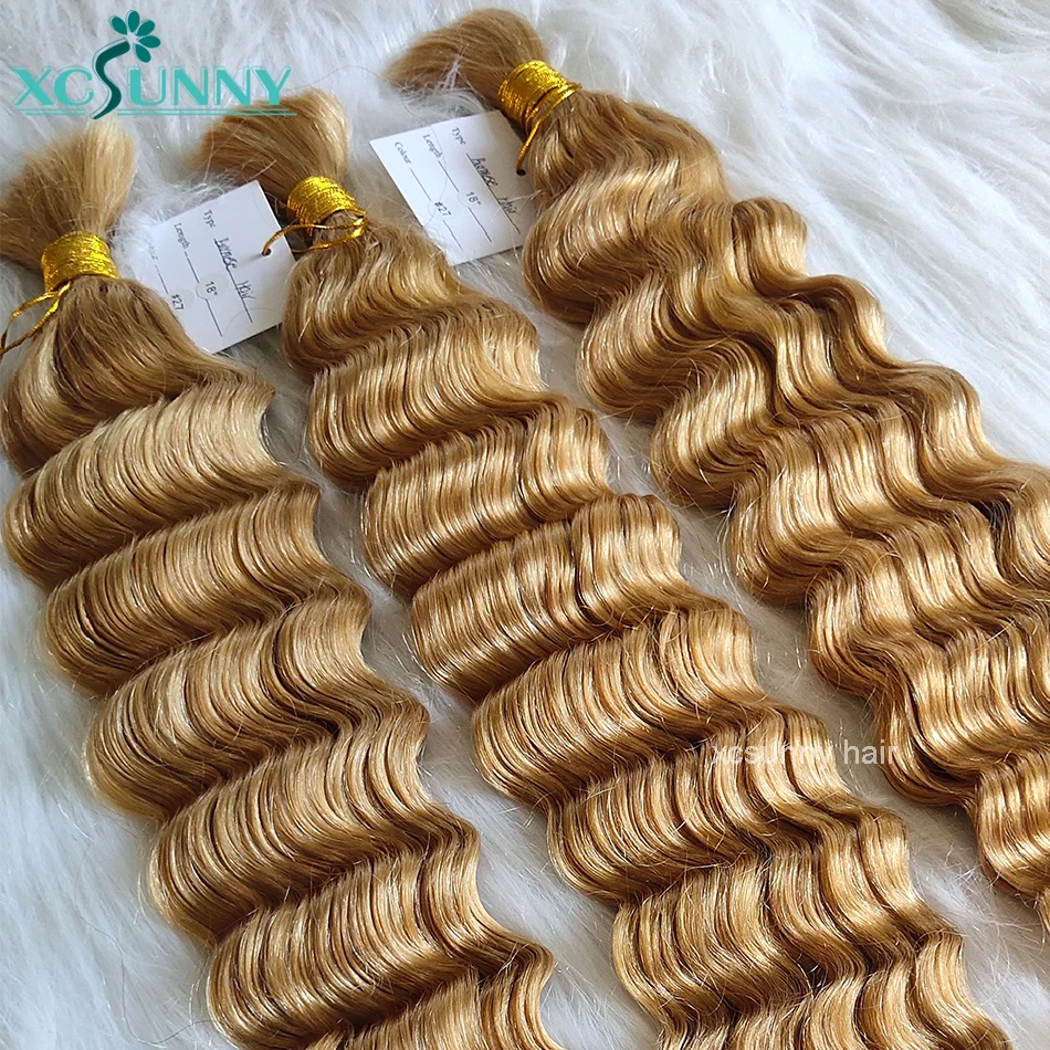 Bulk Human Hair for Braiding Deep Curly Human Hair Braiding Bundle No Weft  Double Drawn Burmese Boho Braids Human Hair Extension - AliExpress