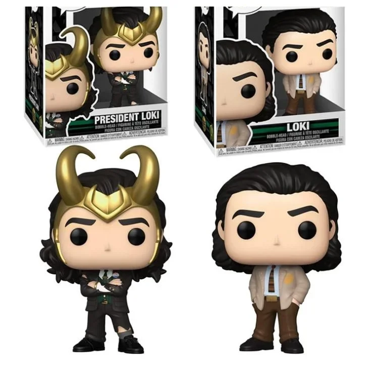 thumbnail image 4 of Funko Los Vengadores Loki 895# Presidente Loki 898# Marvel Hulk 822# Doctor Strange 651# PVC Figura de acción Colección Modelo Juguetes Regalo, 4 of 5