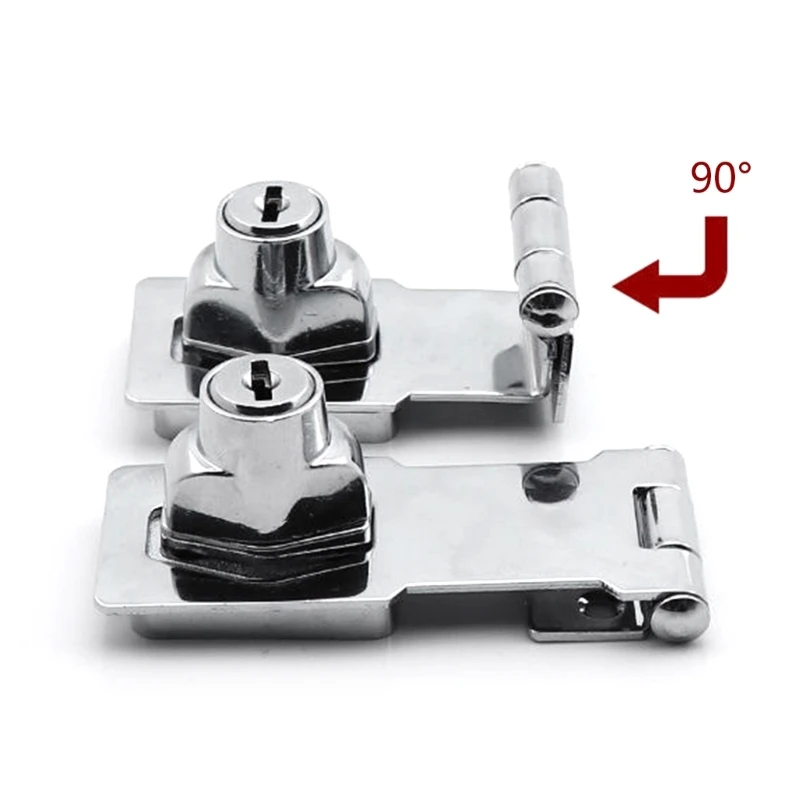 Durable Shed Lock Corrosion Resistant & Long Lasting Lock Furniture with Key Device Simple Installation