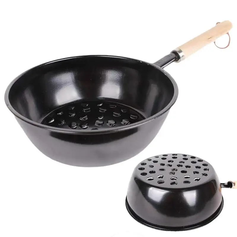 Pentola A Carbone Per Barbecue Manico In Legno Barbecue Strumento Per Bruciare A Carbone Carbone Avviamento A Carbone Griglia A Carbone Avviamento Bar