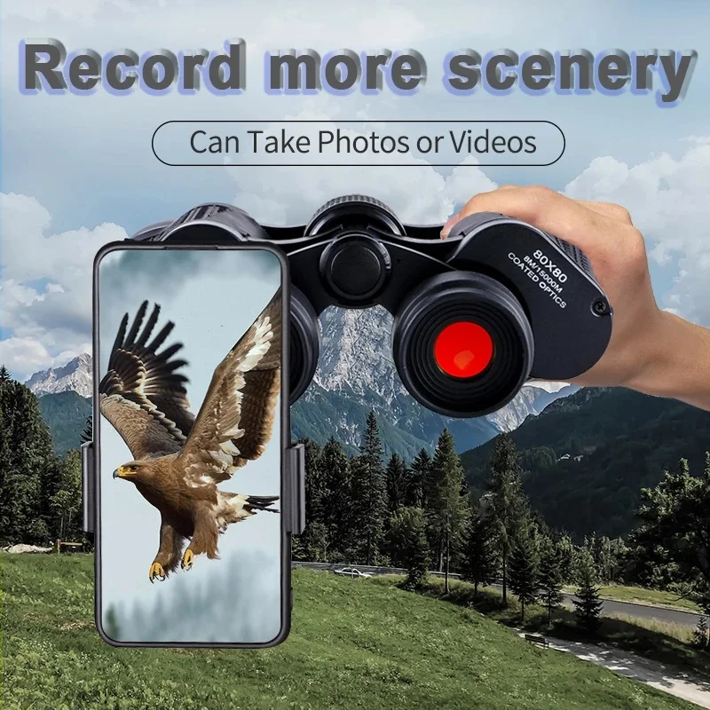 Professional Binoculars 90x90 Zoom Telescope HD Prism Glass Lens For Hunting Outdoor Camping Bird HD Watching Sports Concerts 2