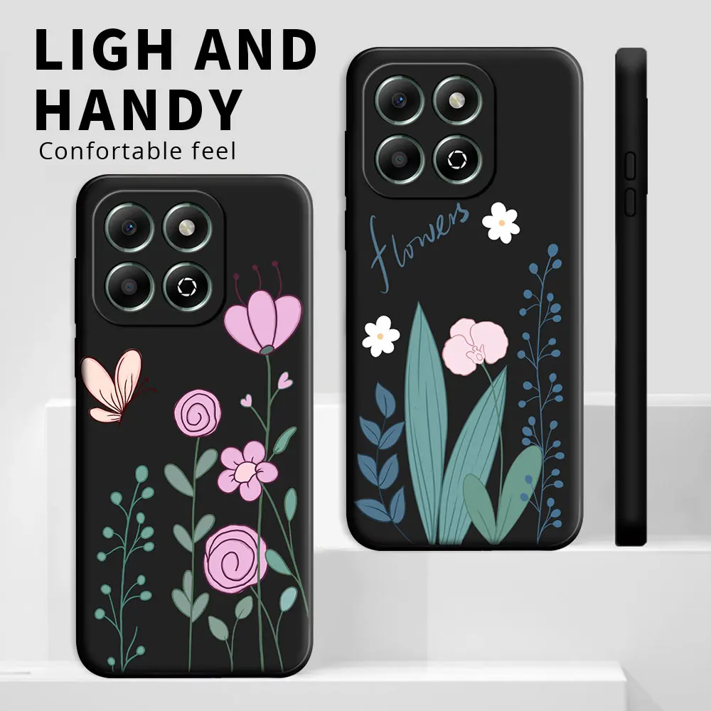 Shockproof Silicone Soft Phone Case - Cute Fashion Bumper Protector Back Cover