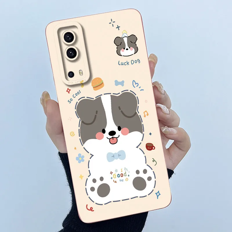 Cute Panda & Sweet Cats Silicone Soft Back Cover - Bumper Protective Casing