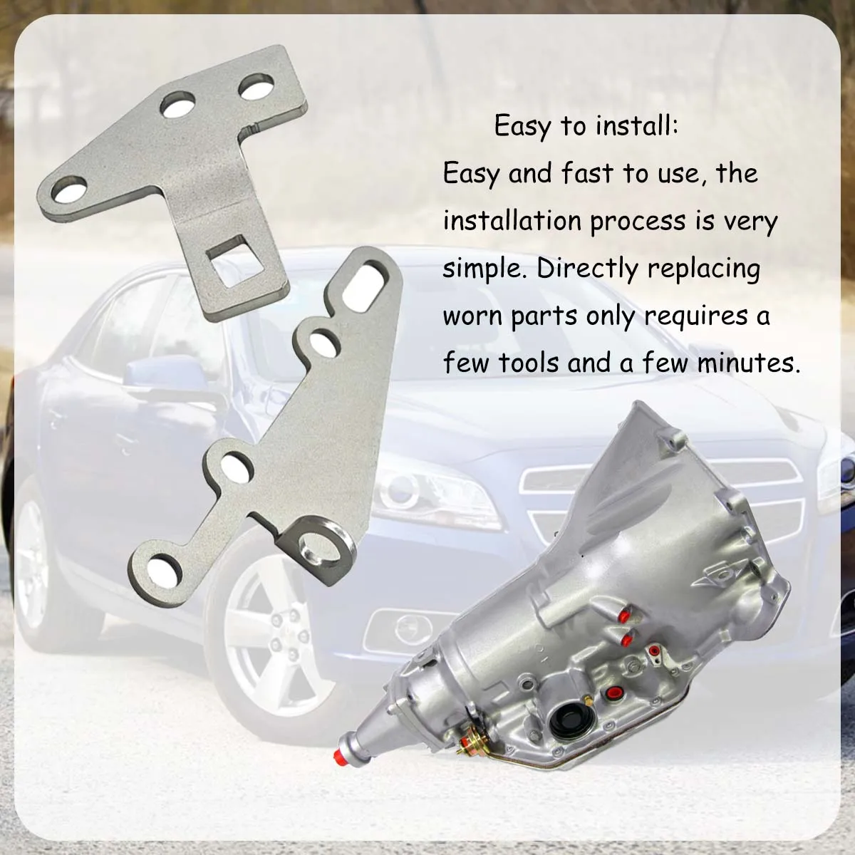 35498 Bracket and Lever Kit Replacement for TH250 TH350 TH400 200-4R 700R4 4L60E 4L80E 4L85E