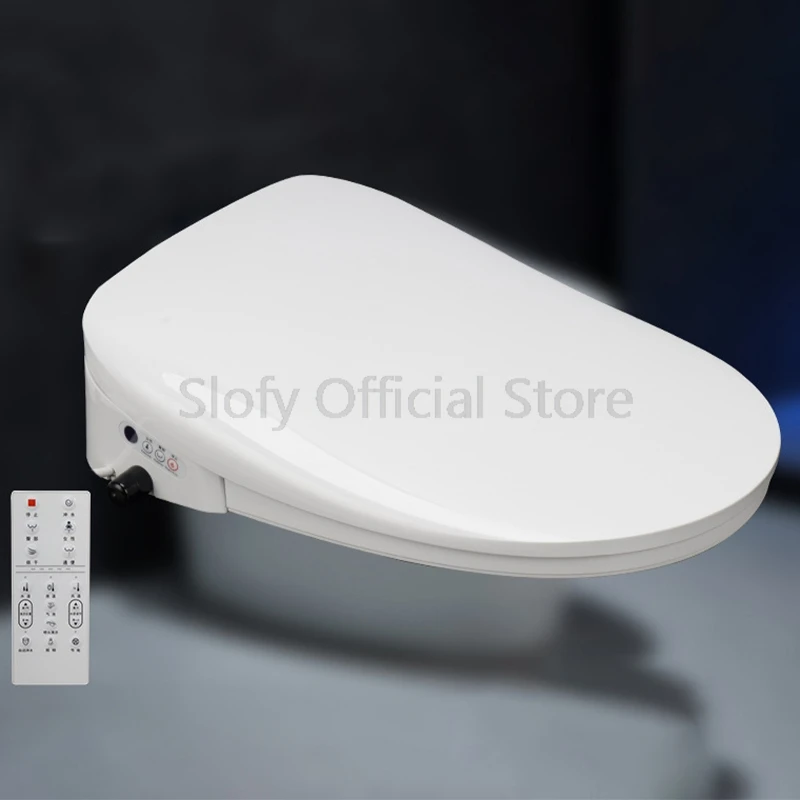 

Smart Toilet Cover Bidet Seat Toilet Remote Control Air Dryer Universal Lid Water Wind Temperature Save Electricity For Bathroom