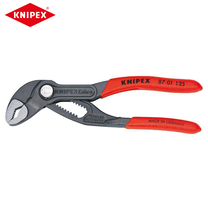 KNIPEX 87 01 125 Cobra Water Pump Pliers 5-Inch Blend Ergonomic Plier