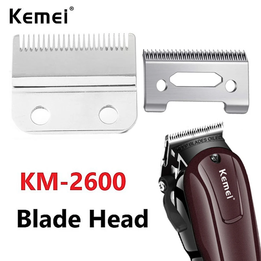 

KM-2600 Professional Hair Clippers cutting machine Blade For KM-2600 hair clipper accessories Replacement Blade Head Cutting