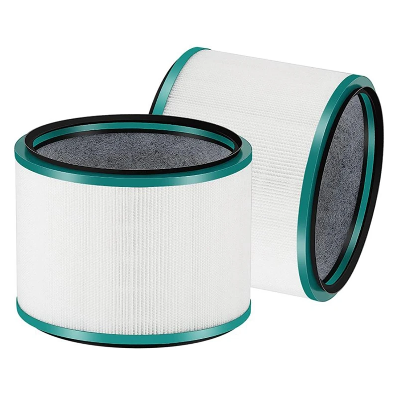 

2 Pcs HEPA Replacement Filter For Dyson Pure Hot + Cool Link HP00/HP01/HP02/DP01/DP02/DP03 Air Purifier. Part 968125-03