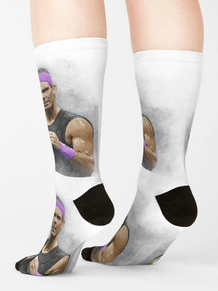 Rafael Nadal Socks winter gifts Cartoon characters socks Women's Socks Men's
