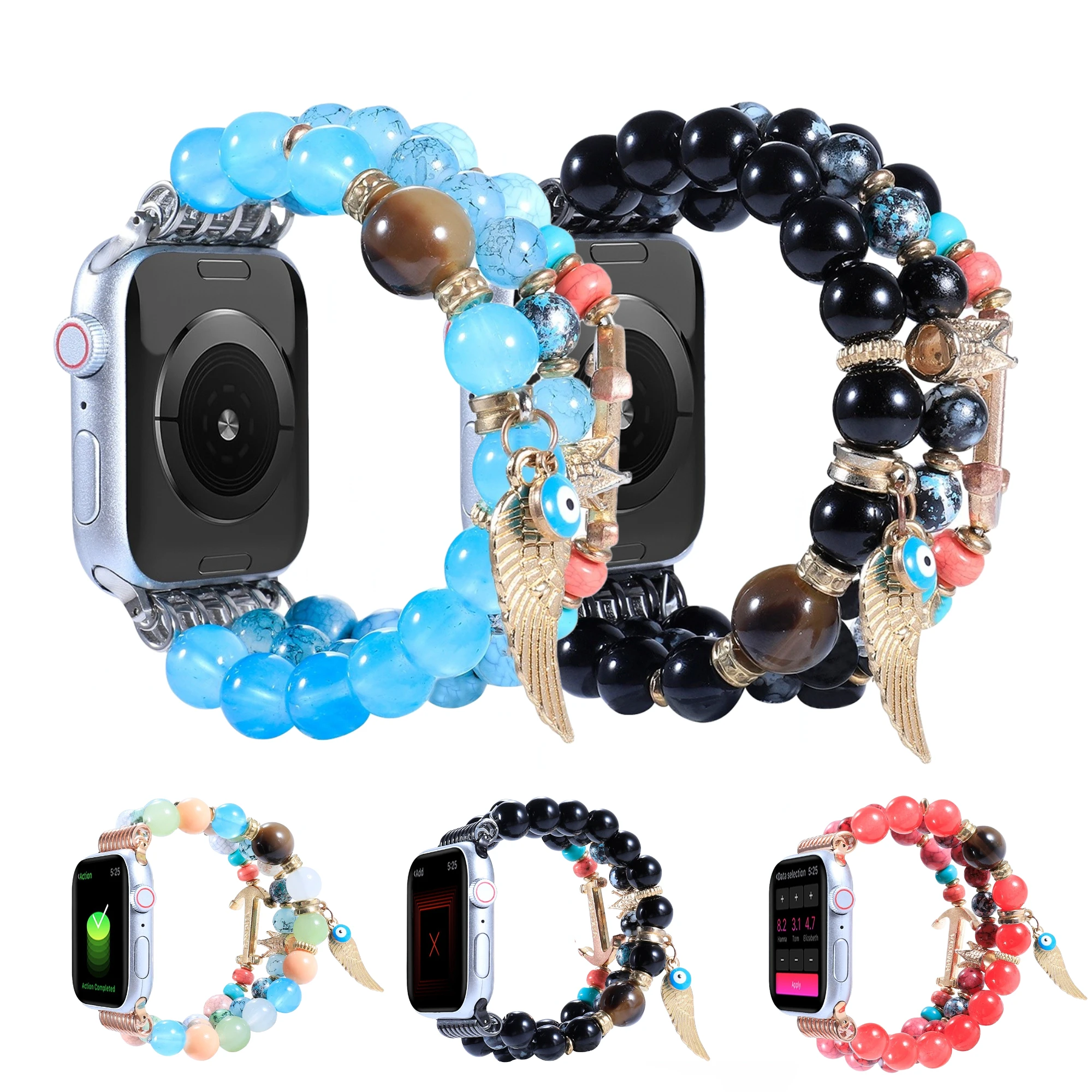 Jewelry strap For Apple watch Ultra 8 7 49mm 45mm 41mm 6 5 4 SE 44mm 40mm ladies bracelet wristband Foe iwatch 3 42mm 38mm band