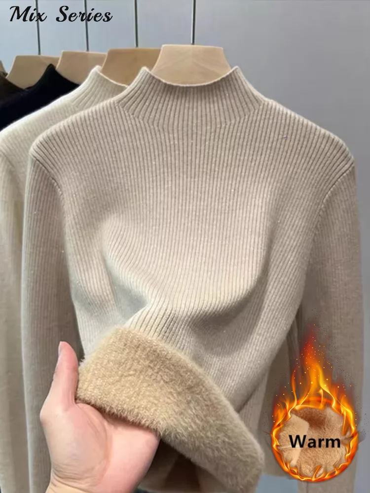 AEL Lady design sense one line shoulder hollowed out knitted top women 2024 new wear sweater women