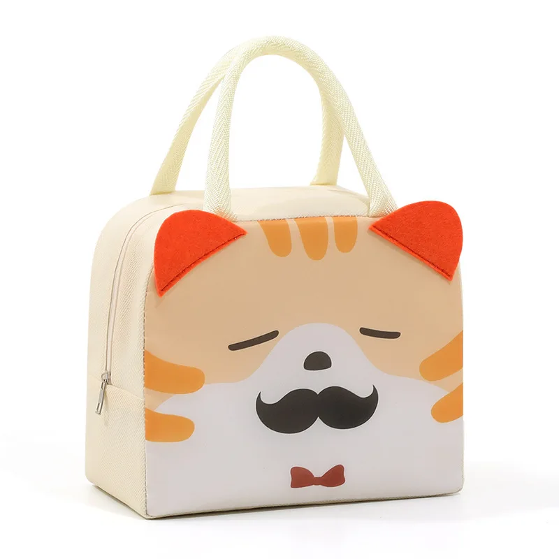 Cute Children Lunch Bag Cartoon Thermal Insulated Box School Portable Kids Handbag Outdoor Waterproof Picnic Lunch Bags Сумки 5