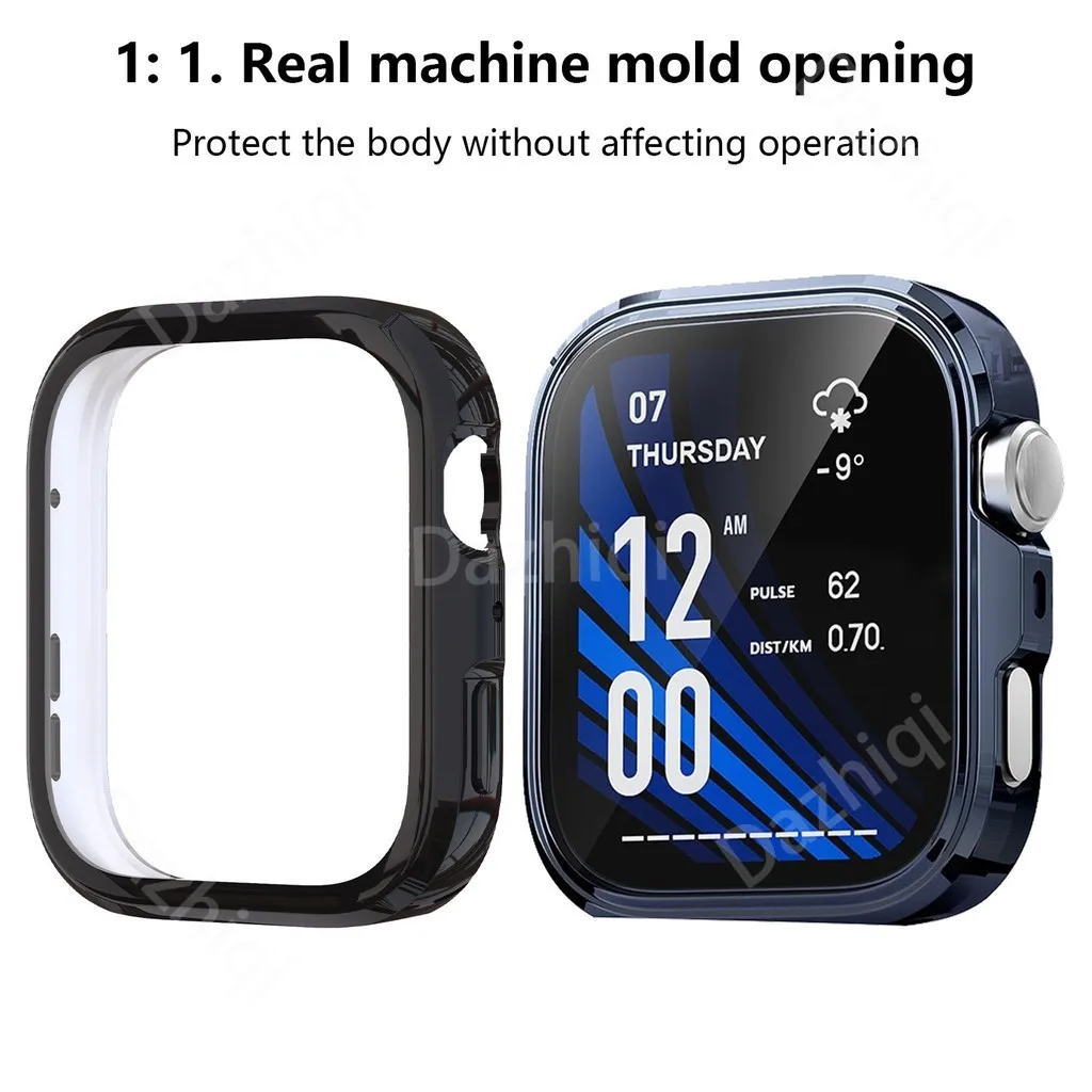 Full Coverage TPU Soft Screen Protector and Bumper Case