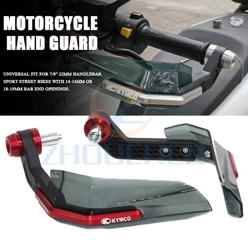 

22mm 7/8" Motorcycle Brake Clutch Lever Protector Handguard Hand Bar Guard Windshield For KYMCO Moto Accessories Modified Parts