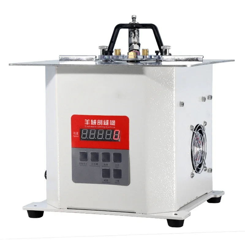 

KX350D-2 Cashmere Sewing Machine Computer Automatic Knife Adjustment Sew Machine Double-Sided Nylon Cashmere Slitting Machine
