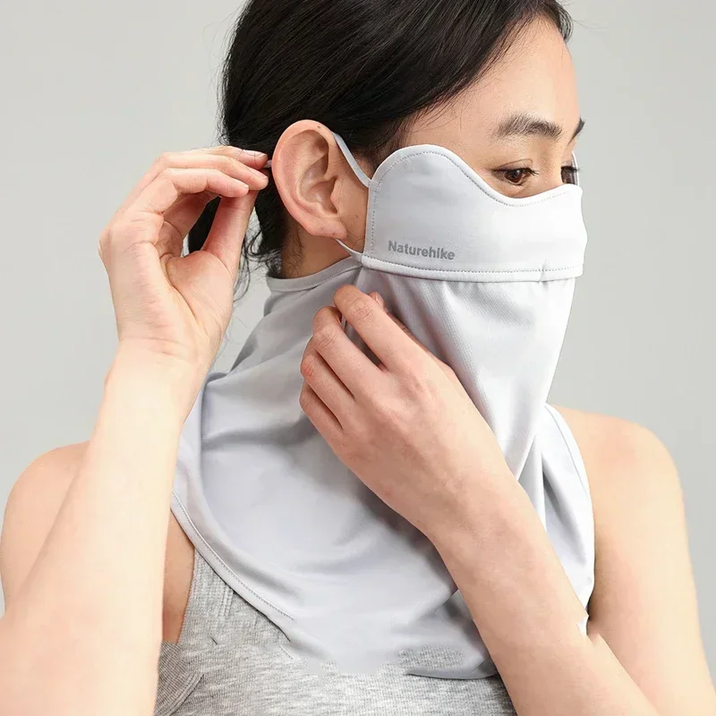 Naturehike Breathable UV Sun Protection Mask Outdoor Face Mask Quick Drying Hiking Camping Running Neck Warmer Gaiter Scarf