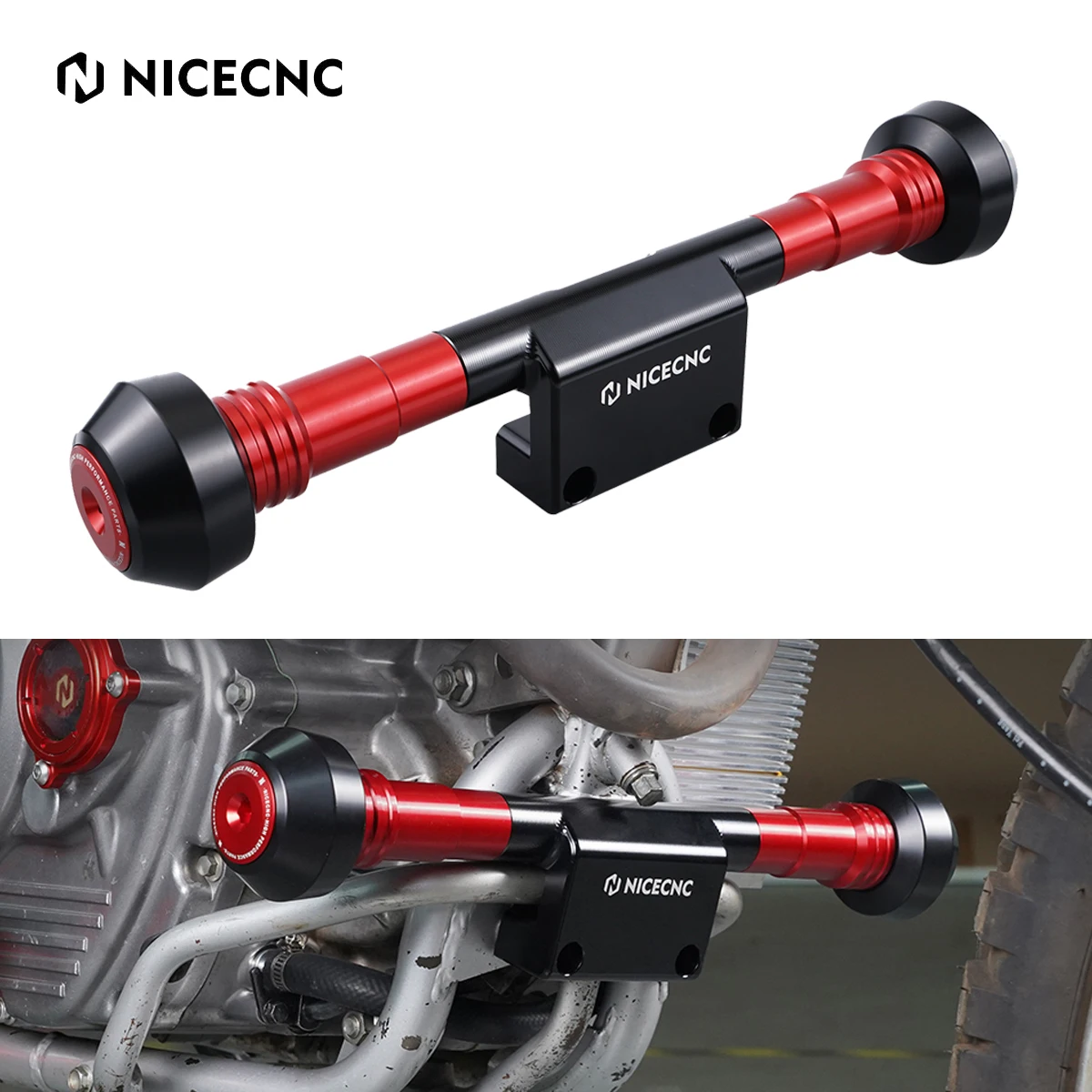 NiceCNC Frame Sliders Falling Crash Guard Protector for Honda XR650L XR