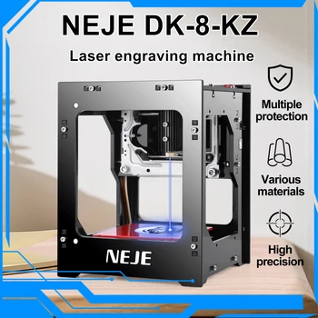 NEJE Laser Engraver CNC DIY DK-8-KZ 1500mw/2000mw/3000mw Fast Mini Logo Mark Printer Cutter Woodworking Wood Plastic