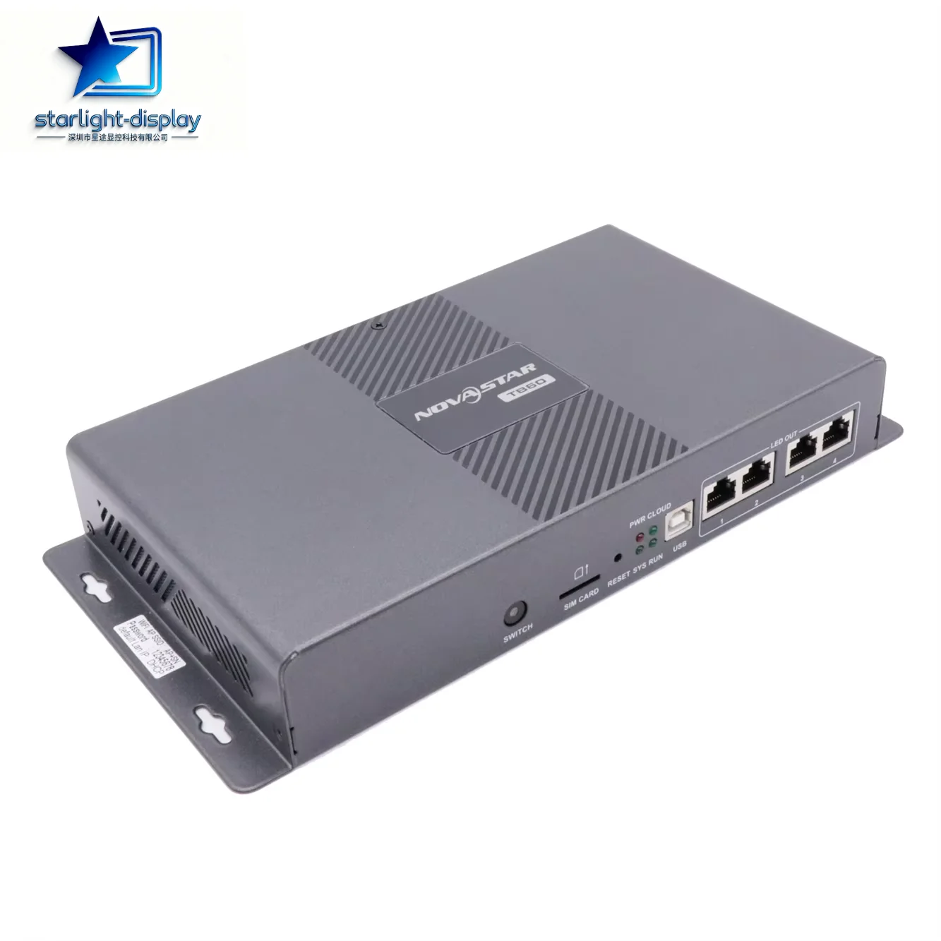 Good price Novastar TB60 Control Box WIFI 4G 5G Option Wireless Control System for LED Display 2