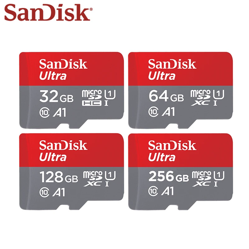 Sandisk Ultra Micro Sd 32Gb 64Gb 128Gb 256Gb 512Gb 1Tb Micro Sd Card Sd/Tf Flash Card Memory Card 128Gb Microsd Per Telefono