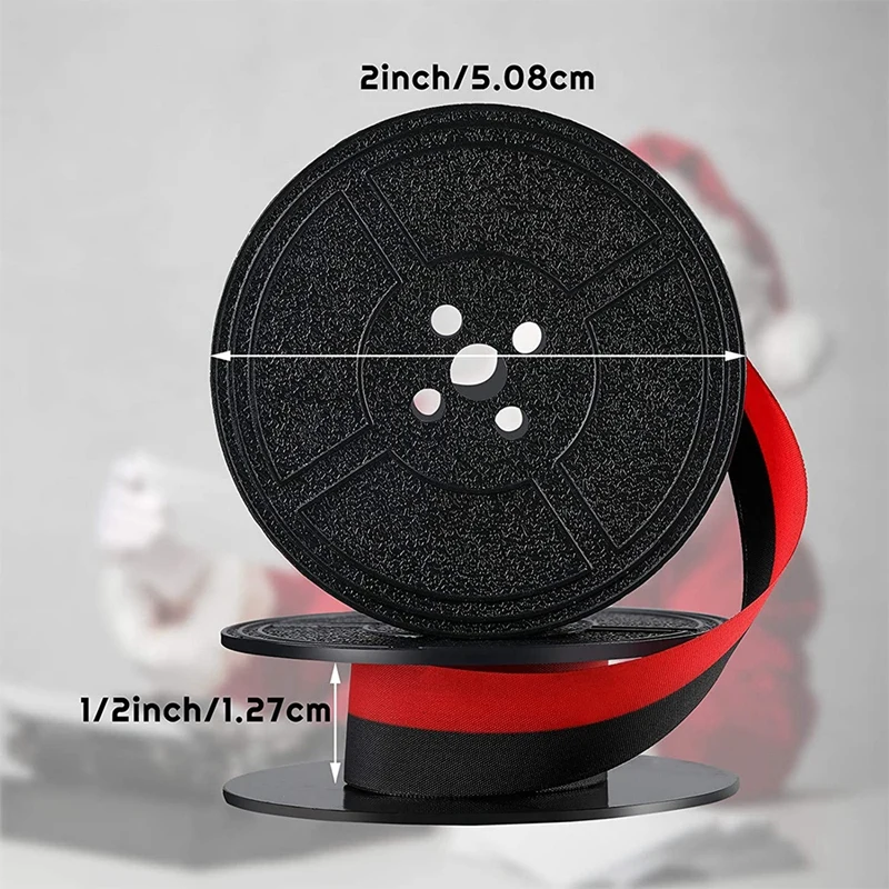 Twin Spool Replacement Pack para a Maioria das Máquinas de Escrever Tipowriter Ribbon Vermelho e Preto Twin Spool - Imagem 6