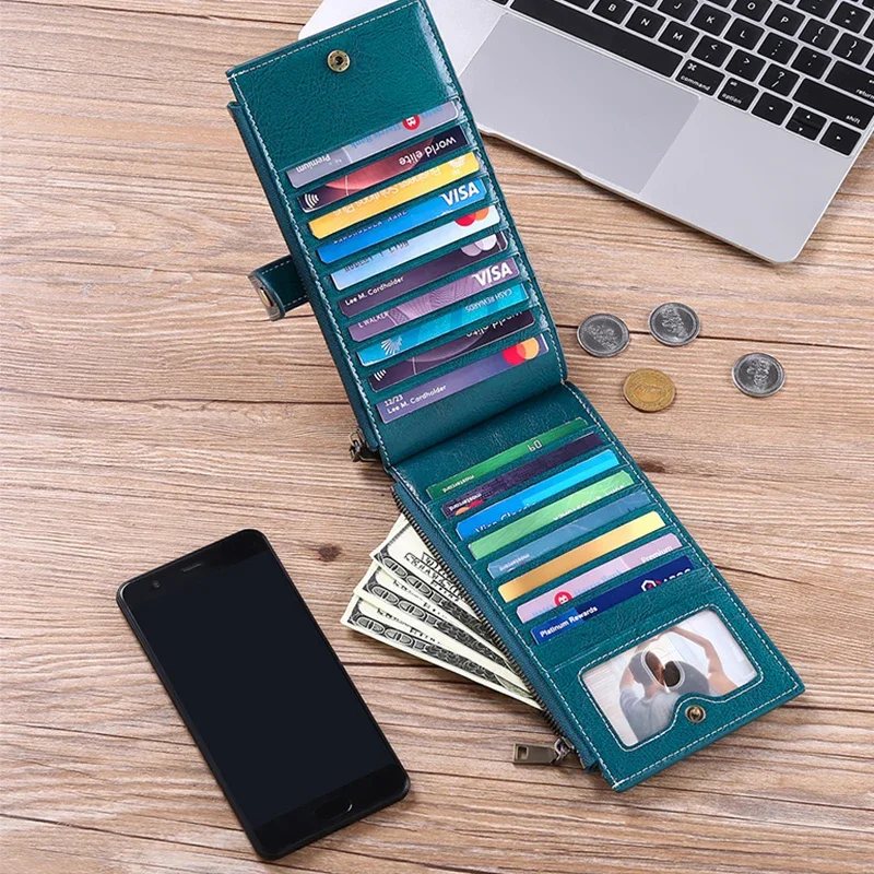 

Женский Длинный кошелек, женский клатч из натуральной кожи, держатель для карт, кошельки для монет, женские Роскошные тонкие винтажные кошельки, кошельки, кошелек