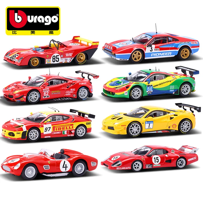 

Модель автомобиля Bburago 1:43 Ferrari 499p 51 # Le Mans Rally Champion Ferrari 499p