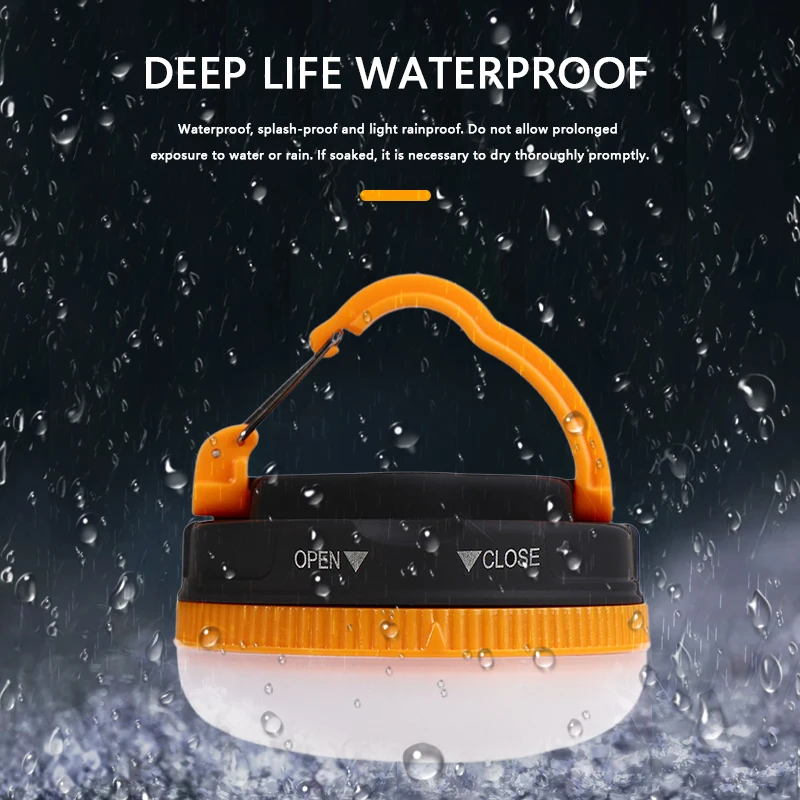 LED Camping Lantern 3Modes COB High Power Portable