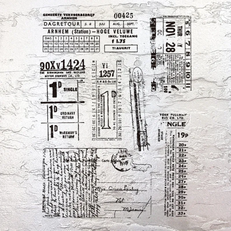 빈티지 디지털 영어 클리어 스탬프, 로즈 빌 고무 스탬프, DIY 스크랩북 배경 장식, 카드 제작 공예, 15x20cm