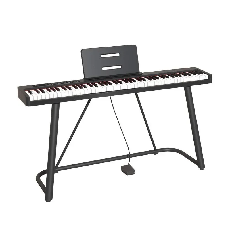 Electric Piano 88 Key Weight Portable Beginners Practice Electronic Organ Professional Performance Electric Instrument