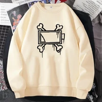 Women's Hoodie Murder Drones Print Uzi Doorman Bone Batttery Sweatshirt Hood Casual Personalized Street Wear Vacation Wearing 1