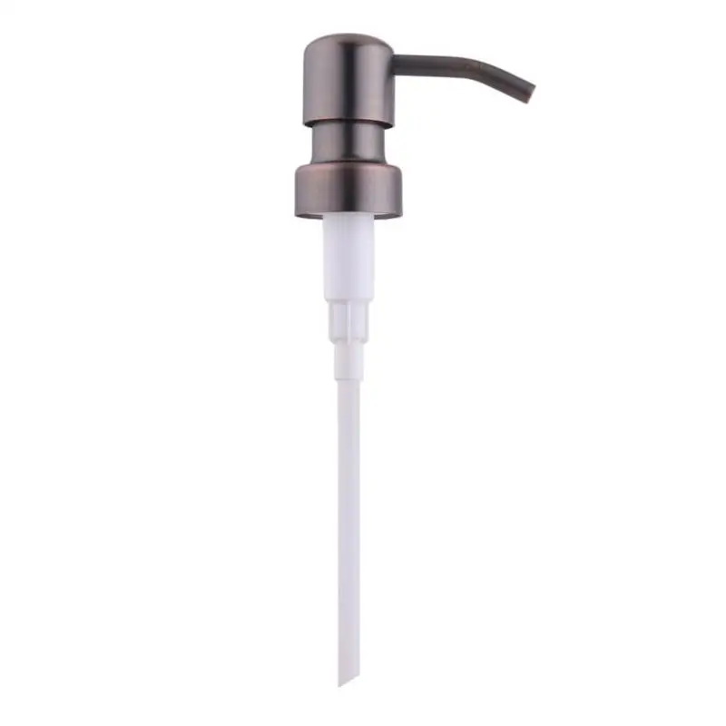 Metal DIY Soap Pump Liquid Lotion Dispenser Replacement Head Jar Tube 28/400 Thread Standard Pump Cap Cap Liquid Soap Dispenser 3