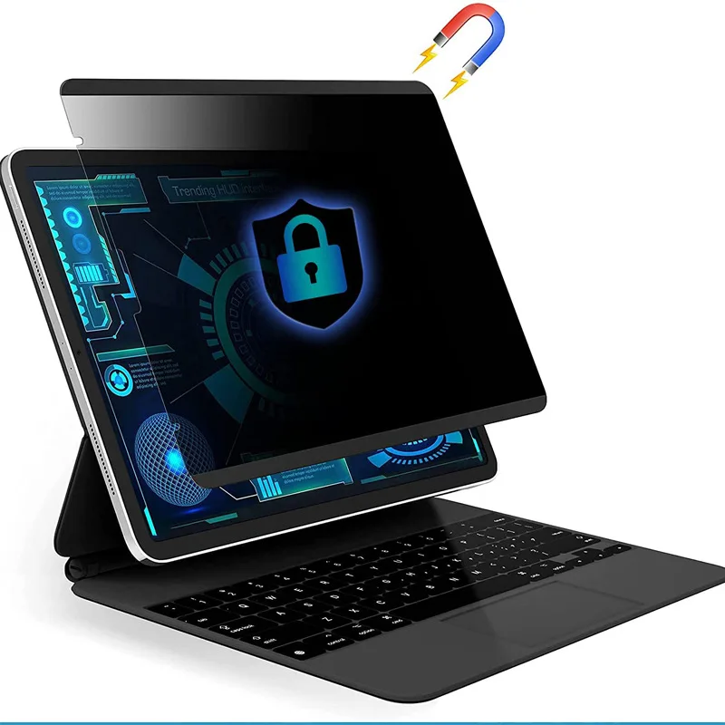 Protetor de Tela para Apple Ipad Air Pro Proteção de Tela de Privacidade Anti-peep Removível Película Pet Macia Anti-brilho Mini 10