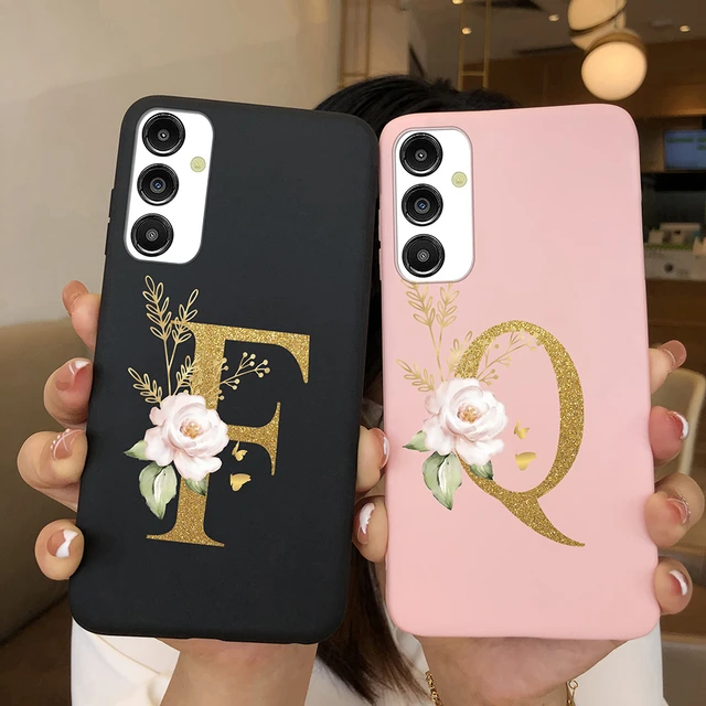 Transparent Case For Samsung Galaxy A14 5G Cover Cartoon Flowers Soft TPU  Shockproof Funda For Samsung A 14 5G Bags Heart Clear